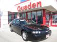 Quaden Motors
W127 East Wisconsin Ave., Okauchee, Wisconsin 53069 -- 877-377-9201
2005 Chevrolet Impala Pre-Owned
877-377-9201
Price: $8,765
No Service Fee's
Click Here to View All Photos (9)
No Service Fee's
Description:
Â 
Looking for a full sized car