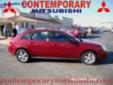 Price: $6977
Make: Chevrolet
Model: MALIBU--MAXX
Year: 2005
Technical details . Make : Chevrolet, Model : MALIBU MAXX, Version : Gl, year : 2005, . Technical features : . Automovil, Color : Red, mileage : 131.834 Km., Options : . Fuel : Naphtha .,