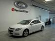 Ken Garff Ford
597 East 1000 South, American Fork, Utah 84003 -- 877-331-9348
2011 Chevrolet Malibu 4dr Sdn LT w/1LT Pre-Owned
877-331-9348
Price: $15,664
Call, Email, or Live Chat today
Click Here to View All Photos (16)
Check out our Best Price