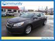 2013 Chevrolet Malibu Eco $17,995
Community Chevrolet
16408 Conneaut Lake Rd.
Meadville, PA 16335
(814)724-7110
Retail Price: Call for price
OUR PRICE: $17,995
Stock: 4502B
VIN: 1G11D5RR7DF115102
Body Style: Sedan
Mileage: 25,931
Engine: 4 Cyl. 2.4L