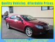 Van Andel and Flikkema
2008 Chevrolet Malibu 4dr Sdn LTZ Pre-Owned
Year
2008
VIN
1G1ZK57788F267308
Mileage
49374
Trim
4dr Sdn LTZ
Condition
Used
Model
Malibu
Transmission
6-Speed A/T
Make
Chevrolet
Price
$16,900
Exterior Color
RED JEWEL TINTCOAT
Engine