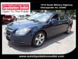 2012 Chevrolet Malibu LT $14,975
Pre-Owned Car And Truck Liquidation Outlet
1510 S. Military Highway
Chesapeake, VA 23320
(800)876-4139
Retail Price: Call for price
OUR PRICE: $14,975
Stock: B40035A
VIN: 1G1ZC5E0XCF345924
Body Style: 4 Dr Sedan
Mileage: