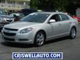 Criswell Chevrolet
503 Quince Orchard Rd., Â  Gaithersburg, MD, US -20878Â  -- 888-282-3461
2012 Chevrolet Malibu LT
NEED GOOD RELIABLE TRANSPORTATION?? CALL US
Price: $ 17,988
GM Certified Pre-Owned Sold here!! Largest Selection in DC Metro.....call