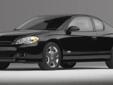 Joe Cecconi's Chrysler Complex
2380 Military Rd, Niagara Falls, New York 14304 -- 888-257-4834
2006 Chevrolet Monte Carlo LT 3.5L Pre-Owned
888-257-4834
Price: Call for Price
CarFax on every vehicle!
CarFax on every vehicle!
Â 
Contact Information:
Â 