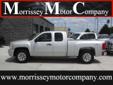 2011 Chevrolet Silverado 1500 LT $25,999
Morrissey Motor Company
2500 N Main ST.
Madison, NE 68748
(402)477-0777
Retail Price: Call for price
OUR PRICE: $25,999
Stock: N5191
VIN: 1GCRKSE32BZ378643
Body Style: Extended Cab Pickup 4X4
Mileage: 70,597