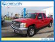 2013 Chevrolet Silverado 1500 LT $31,995
Community Chevrolet
16408 Conneaut Lake Rd.
Meadville, PA 16335
(814)724-7110
Retail Price: Call for price
OUR PRICE: $31,995
Stock: P1422
VIN: 1GCRKSE76DZ293276
Body Style: Extended Cab Pickup 4X4
Mileage: 18,473