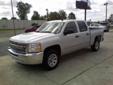 Make: Chevrolet
Model: Silverado 1500
Color: Silver
Year: 2013
Mileage: 17267
Check out this Silver 2013 Chevrolet Silverado 1500 LT with 17,267 miles. It is being listed in Lake Charles, LA on EasyAutoSales.com.
Source: