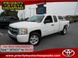 Priority Toyota of Chesapeake
1800 Greenbrier Parkway, Â  Chesapeake , VA, US -23320Â  -- 757-213-5038
2009 Chevrolet Silverado 1500 LT Z71
We Support Active & Retired Military
Call For Price
757-213-5038
About Us:
Â 
Dennis Ellmer founded Priority