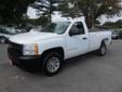 2008 Chevrolet Silverado 1500 Work Truck $13,922
Pre-Owned Car And Truck Liquidation Outlet
1510 S. Military Highway
Chesapeake, VA 23320
(888)876-4139
Retail Price: Call for price
OUR PRICE: $13,922
Stock: F4845A
VIN: 1GCEC14X88Z308793
Body Style:
