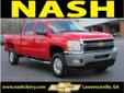 Nash Chevrolet
2011 Chevrolet Silverado 2500HD 4WD Crew Cab 153.7 LT
( Contact Dealer )
Call For Price
Click here for finance approval 
800-581-8639
Transmission::Â AutoStick
Vin::Â 1GC1KXCG2BF113612
Color::Â VICTORY RED
Mileage::Â 13718
Engine::Â 366L 8 Cyl.