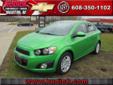 2015 Chevrolet Sonic LT Auto $20,025
Kudick Chevrolet Buick
802a N.Union ST
Mauston, WI 53948
(608)847-6324
Retail Price: $20,025
OUR PRICE: $20,025
Stock: 14351
VIN: 1G1JC5SH2F4136586
Body Style: 4 Dr Sedan
Mileage: 10
Engine: 4 Cyl. 1.8L
Transmission: