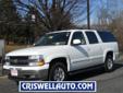 Criswell Chevrolet
503 Quince Orchard Rd., Â  Gaithersburg, MD, US -20878Â  -- 888-282-3461
2005 Chevrolet Suburban LT Nav DVD
BLOWOUT CLEARANCE SALE-CALL NOW-CLEARANCE SALE
Price: $ 15,588
GM Certified Pre-Owned Sold here!! Largest Selection in DC