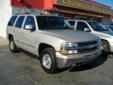 Columbus Auto Resale
2081 Harrisburg Pike, Grove City, Ohio 43123 -- 800-549-2859
2004 Chevrolet Tahoe LT Pre-Owned
800-549-2859
Price: $14,850
Description:
Â 
WE MAKE IT NICE EASY HOW ABOUT THIS PRICE!!!!!! THIS VEHICLE IS VERY CLEAN AND READY TO GO. WE