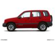 Fellers Chevrolet
715 Main Street, Altavista, Virginia 24517 -- 800-399-7965
2003 Chevrolet Tracker ZR2 Pre-Owned
800-399-7965
Price: Call for Price
Â 
Â 
Vehicle Information:
Â 
Fellers Chevrolet http://www.altavistausedcars.com
Click here to inquire about