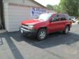 2002 Chevrolet TrailBlazer LT 4WD
4Wd/Awd,Abs Brakes,Air Conditioning,Alloy Wheels,Am/Fm Radio,Automatic Headlights,Cargo Area Cover,Cargo Area Tiedowns,Cargo Net,Cd Player,Child Safety Door Locks,Cruise Control,Daytime Running Lights,Deep Tinted