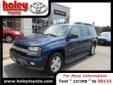 Haley Toyota
Hull Street & Route 288, Â  Midlothian, VA, US -23112Â  -- 888-516-1211
2003 Chevrolet TrailBlazer LT
HALEY TOYOTA HAS IT FOR LESS-FREE CARFAX REPORT
Price: $ 5,613
Haley Toyota has the Vehicle & Financing to meet your needs. Call 888-516-1211.
