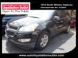 2010 Chevrolet Traverse LT $19,547
Pre-Owned Car And Truck Liquidation Outlet
1510 S. Military Highway
Chesapeake, VA 23320
(800)876-4139
Retail Price: Call for price
OUR PRICE: $19,547
Stock: AP589A
VIN: 1GNLVFED7AS118847
Body Style: SUV AWD
Mileage: