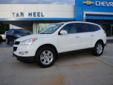 2010 Chevrolet Traverse LT $19,995
Tar Heel Chevrolet - Buick - Gmc
1700 Durham Road
Roxboro, NC 27573
(336)599-2101
Retail Price: Call for price
OUR PRICE: $19,995
Stock: 14G2372A
VIN: 1GNLRGED5AS155924
Body Style: SUV
Mileage: 71,353
Engine: 6 Cyl.