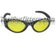 SAS Safety 5181 SAS5181 Stingers High Impact Safety Glasses - Black Frames/Yellow Lens
Features and Benefits:
Impact Polycarbonate lenses
Scratch resistant lenses
99.9% UV protection
Non slip rubberized temple for maximum comfort
Meets current ANSI Z87.1+
