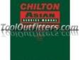 "
Chiltons Book Company 1-4283-2218-3 CHN142218 Chilton 2008 Asian Service Manual Volume 4
Features and Benefits:
One of four-volume manual set, organized by vehicle manufacturer, provides more than 2000 pages of expertly written content
Access new year,