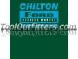 "
Chiltons Book Company 142208 CHN142208 Chilton 2008 Ford Service Manual
Features and Benefits
Two-volume manual set
Organized by vehicle manufacturer, provides more than 2000 pages of expertly written content
Access new year, make, and model information