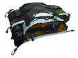 Aquatidal 25These deluxe multi-purpose bags attach easily to kayak decks, and convert to handy carry bags by simply attaching shoulder strap- Large water-resistant main compartments- Contured shape with internal stiffener board for maximum storage-
