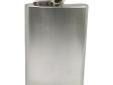Stainless Steel Hip Flask, 8oz- Rustproof, unbreakable and compact with hinged leak-proof cap- Made of durable, high quality 18/8 stainless steel
Manufacturer: Chinook
Model: 41164
Condition: New
Price: $3.43
Availability: In Stock
Source: