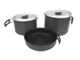 Pots and Pans, Non-Stick "" />
"Chinook Ridge Hard Anodized Cookset, XL 41415"
Manufacturer: Chinook
Model: 41415
Condition: New
Availability: In Stock
Source: http://www.fedtacticaldirect.com/product.asp?itemid=46325