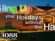 Do you love having holiday lights strung across your house but don't like the hassle of hanging them?
We specialize in helping you celebrate the holiday season.
Nothing can welcome the beginning of the holiday season quite like a lighting display outside