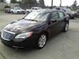 Make: Chrysler
Model: 200
Color: Black
Year: 2013
Mileage: 17882
Check out this Black 2013 Chrysler 200 Touring with 17,882 miles. It is being listed in Lake Charles, LA on EasyAutoSales.com.
Source: