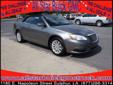 Make: Chrysler
Model: 200
Color: Gray
Year: 2012
Mileage: 30773
Check out this Gray 2012 Chrysler 200 Touring with 30,773 miles. It is being listed in Sulphur, LA on EasyAutoSales.com.
Source: