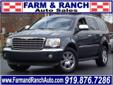 Farm & Ranch Auto Sales
4328 Louisburg Rd., Â  Raleigh, NC, US -27604Â  -- 919-876-7286
2008 Chrysler Aspen Limited
Farm & Ranch Auto Sales
Call For Price
Click here for finance approval 
919-876-7286
Â 
Contact Information:
Â 
Vehicle Information:
Â 
Farm &
