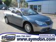 2008 Chrysler Sebring Touring $11,482
Symdon Chevrolet
369 Union ST Hwy 14
Evansville, WI 53536
(608)882-4803
Retail Price: $13,995
OUR PRICE: $11,482
Stock: 150573
VIN: 1C3LC55RX8N295443
Body Style: Convertible
Mileage: 45,487
Engine: 6 Cyl. 2.7L