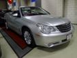 Napoli Suzuki
For the best deal on this vehicle,
call Marci Lynn in the Internet Dept on 203-551-9644
2010 Chrysler Sebring Touring
Color: Â Silver
Body: Â Convertible
Transmission: Â 4 Speed Automatic
Vin: Â 1C3BC5ED5AN166578
Engine: Â 6 Cyl.
Mileage: Â 37863