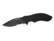 "
Kershaw 1605CKTST Clash - Black Serr
A drop-point blade with just a little recurve enables this multipurpose knife to excel at a wide variety of tasks, from slicing to rope cutting. It features a blade of 8CR13MoV stainless steel, which Kershaw