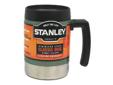 The Stanley Classic 18 oz Mug features a flip lid, large grip handle and stable wide base. Perfect for daily use, this mug is dishwasher safe and backed by Stanley's lifetime guarantee. Features: - Double wall stainless steel insulation - Superior thermal
