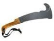 "
Pro Tool Industries 481 Classic Tool Tool-Only
Blade cuts branches and wood up to 1 Â½"" in diameter with a single stroke. The unique sickle hook slices through stubborn vines and briar's and removes unwanted sprout growth at ground level.