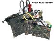 CLC 1100M KEEPERS MOSSY OAK CAMO MULTI-PURPOSE ZIPPERED BAG SETThis multi-purpose, Mossy Oak camo pattern, 3 bag set with zipper closures is perfect for small loose parts or tools, and are designed with a swivel clip to make them easy to hang from your