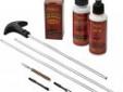 "
Outers 96219 Cleaning Kit 243/6mm Rifle
Gunslick Standard Kits are well stocked and neatly packed in a sturdy plastic case. Standard kits include: machined aluminum cleaning rod with swiveling handgrip (rifle and pistol), Gunslick Nitro Solvent, gun
