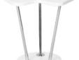 Theunique shape of the Clover Side Table makes it a definiteattention getter. Lacquered top and base ate joined by three chromed legs. Tables can be nested together for an even more interesting look. 21.25 L x 19.25 W x
Brand: LumiSource
Upc: