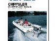 Chrysler 3.5-140 HP Outboards, 1966-1984Part #: B750440 pages CHAPTER ONE / GENERAL INFORMATIONTorque specifications / Engine operation / Fasteners / Lubricants / Galvanic corrosion / Protection from galvanic corrosion / PropellersCHAPTER TWO / TOOLS AND
