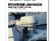 Evinrude/Johnson 1.5-125 HP Outboards, 1956-1972Part #: B734400 pages CHAPTER ONE / GENERAL INFORMATIONManual organization / Torque specifications / Engine operation / Fasteners / Lubricants / Galvanic corrosion / Protection from galvanic corrosion /