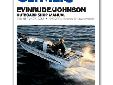 Evinrude/Johnson 2-70 HP Two-Stroke Outboards (Includes Jet Drive Models), 1995-2003Part #: B7352784 pages CHAPTER ONE / GENERAL INFORMATIONCHAPTER TWO / TOOLS AND TECHNIQUESCHAPTER THREE / TROUBLESHOOTINGCHAPTER FOUR / LUBRICATION, MAINTENANCE AND