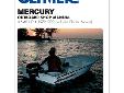 Mercury 3.5 - 40 HP Outboards (Includes Electric Motors), 1972-1989Part #: B721368 pages CHAPTER ONE / GENERAL INFORMATIONManual organization / Notes, cautions and warnings / Torque specifications / Engine operation / Fasteners / Lubricants / Gasket