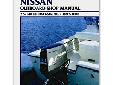 Nissan 2.5 - 140 HP Two-Stroke Outboards, 1992-2000Part #: B793344 pages CHAPTER ONE / GENERAL INFORMATIONManual organization / Notes, cautions and warnings / Torque specifications / Engine operation / Fasteners / Lubricants / Gasket sealant / Galvanic