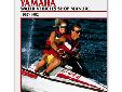 Yamaha Jet Ski and Water Vehicles, 1987-1992Part #: W805400 pages CHAPTER ONE/GENERAL INFORMATIONCHAPTER TWO / TROUBLESHOOTINGCHAPTER THREE / LUBRICATION, MAINTENANCE AND TUNE-UPBreak-in procedure / 10-hour inspection / Lubrication / Lubrication system