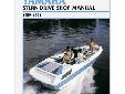 Yamaha Stern Drives, 1989-1991Part #: B787CHAPTER ONE / GENERAL INFORMATIONCHAPTER TWO / TOOLS AND TECHNIQUESCHAPTER THREE / TROUBLESHOOTINGCHAPTER FOUR / LUBRICATION, MAINTENANCE AND TUNE-UPPre-operational checks / Starting checklist / Post-operational