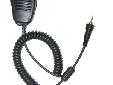 Lapel Speaker/Mic AccessoryThe Cobra Handheld Remote Speaker Mic puts the audio and microphone of your handheld VHF within easy reach. The loud speaker is controlled by the radio's volume control. Having it closer to the ear means you will hear your