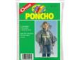 Lightweight and reusable poncho with attached hood. Fits kids ages 6 and up.Specifications:- Size: 30? x 40? (76 x 102 cm)
Manufacturer: Coghlans
Model: 0242
Condition: New
Price: $0.62
Availability: In Stock
Source: