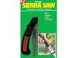 Pocket Sierra Saw- Safe, lightweight, compact, and reliable - for years of trouble-free service by every outdoor enthusiast- Handy for cutting or trimming branches, cooking outdoors, camping, hunting, fishing, or gardening- Safe one-touch lock system-